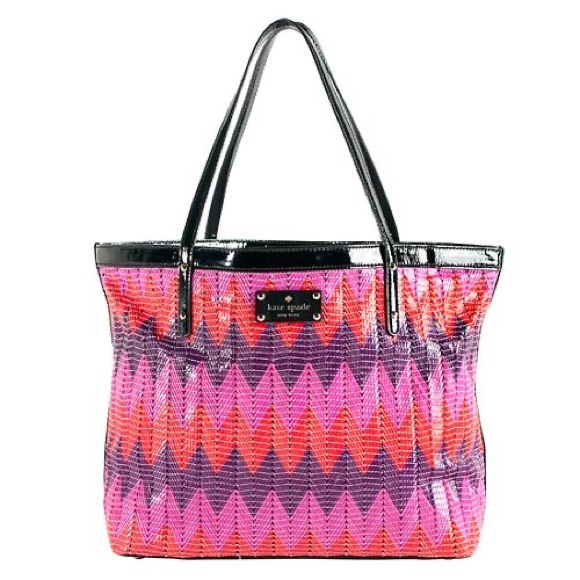 kate spade Handbags - Kate Spade Beverly Breeze Coral Tote Shoulder Bag